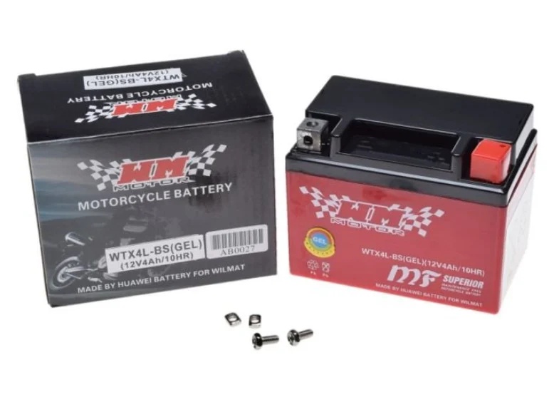 redresor incarcator baterie auto 12v/24v Baterie scuter, atv 4 Amperi / 12v (gel) WM