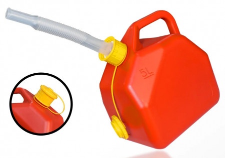 supapa sens 1/2 Canistra combustibil 5L + palnie cu supapa (model 2)