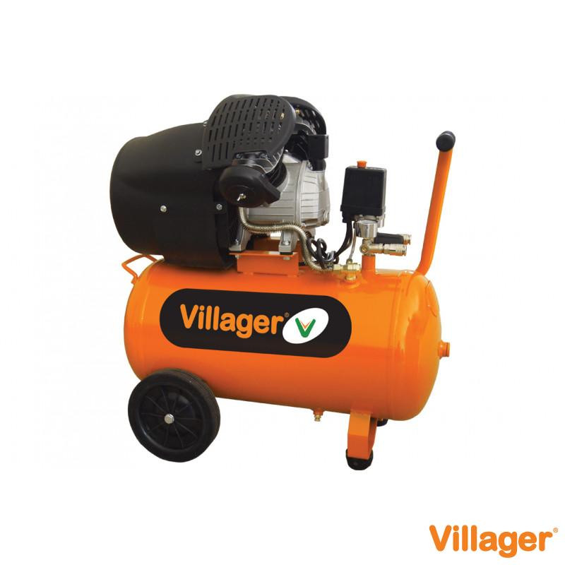 aragaz 50/50/85 Compresor VILLAGER VAT VE 50, 50 L, 8 bar, 2200 W