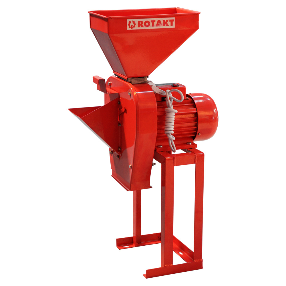 moară de măcinat cereale Moară cu ciocanele ROTAKT ROMCF-DQF23-2, 1100W