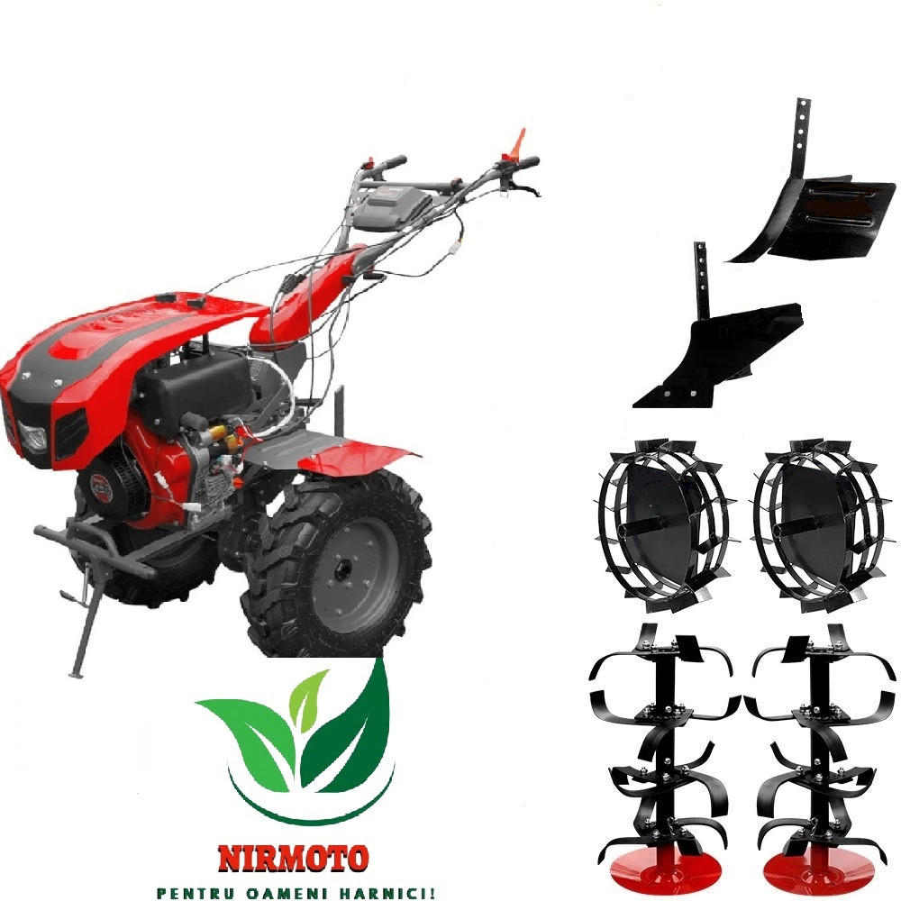 cutie viteze dacia papuc 1.9 diesel 4x4 Motocultor WEIMA WM1100BE(KM) diesel 12 CP pornire la cheie 6 viteze + plug arat, roti metalice, rarita reglabila