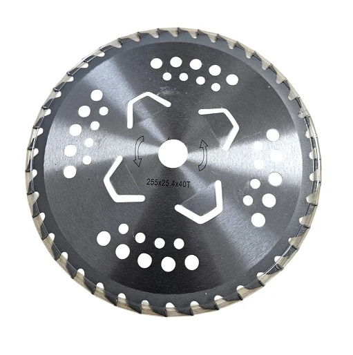 Nirmoto.ro Disc taietor motocoasa 255 x 40T x 25.4mm (arbusti) profesional
