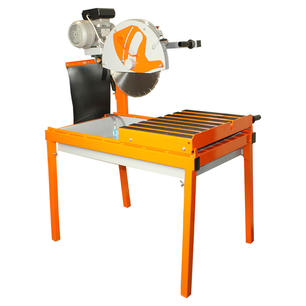 cauciuc 400/12 KTV 400 Masina de taiat caramida, disc 400 mm, lungime taiere 450 mm