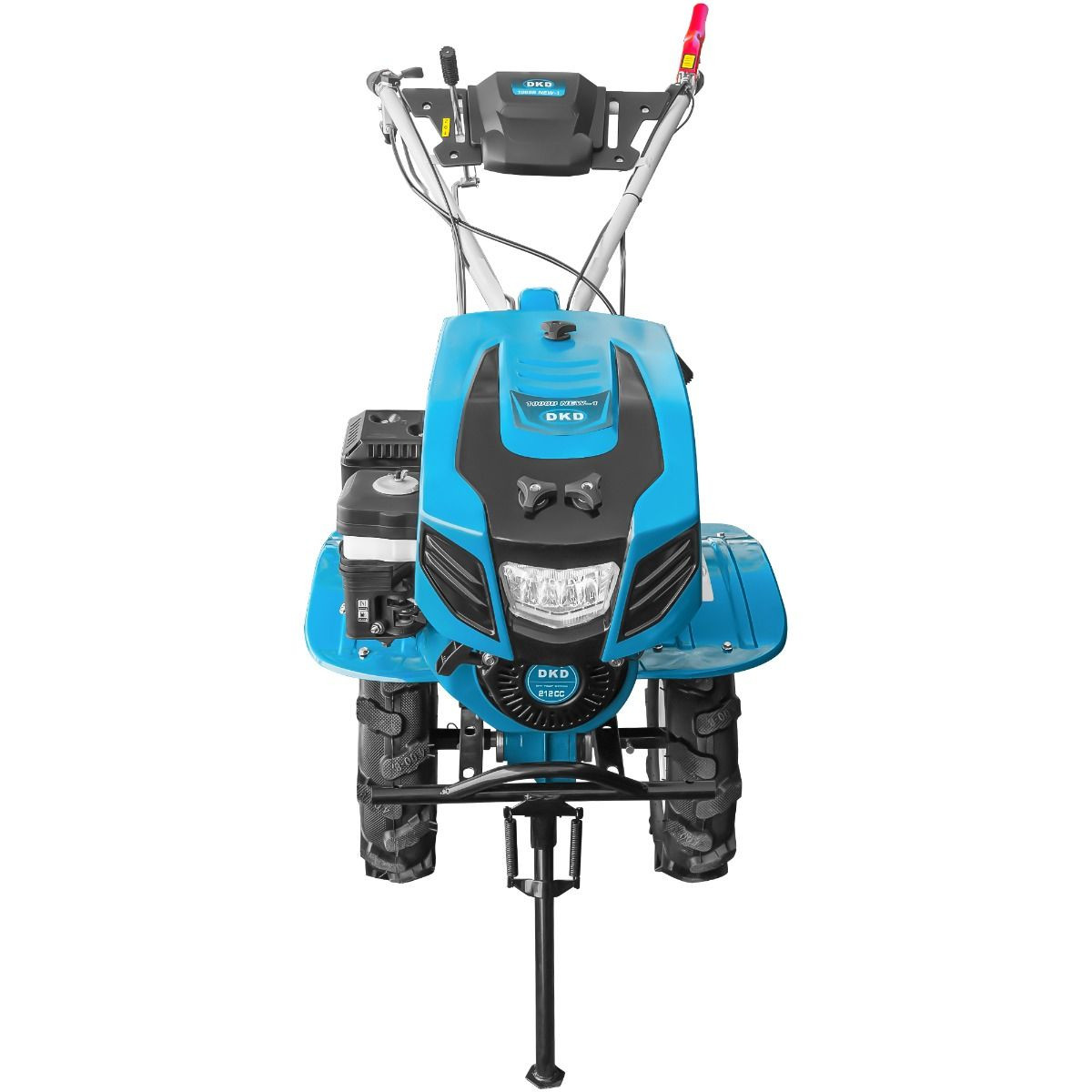 anvelope motocultor 4.00 8 dedeman Motocultor DKD 1000B NEW-1 motor 7 CP latime lucru 90 cm freze roti cauciuc 4.00-8 capota cu far