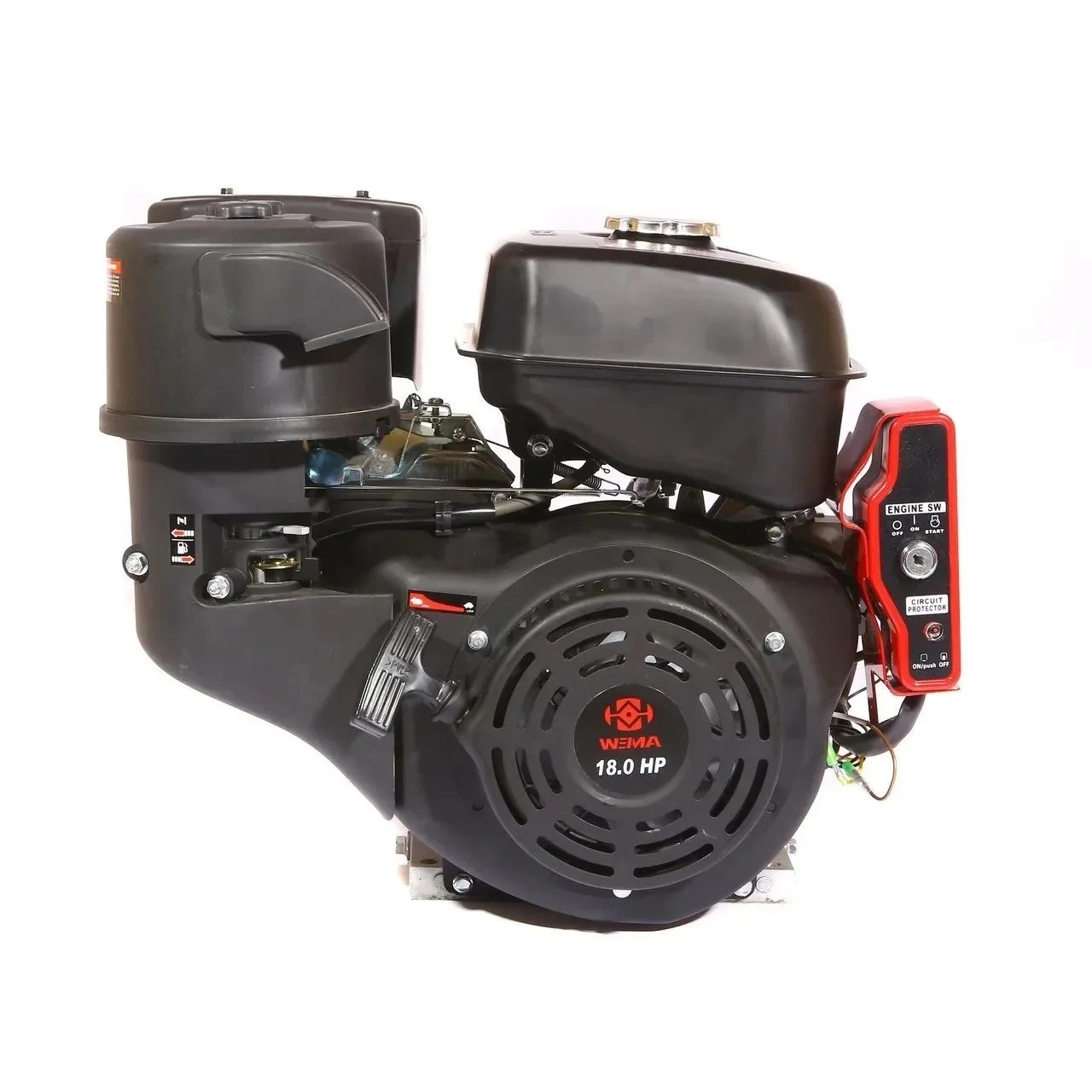 Nirmoto.ro Motor Weima WM190F cu ax pana 16CP benzina 420cc 6.5L diametru ax 25.4mm pornire Electrica