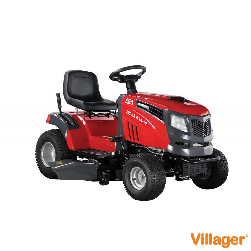 motor electric mașina de tuns iarba Tractoras de tuns iarba AGM LMT 98-19 cu motor Loncin 19 Cp