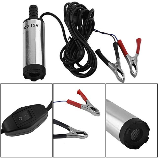 pompa transfer motorina 12 / 24v Pompa de transfer combustibil 12V