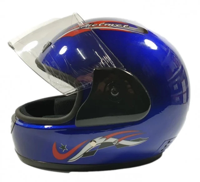 Casca scuter Full Face Safe (albastra)