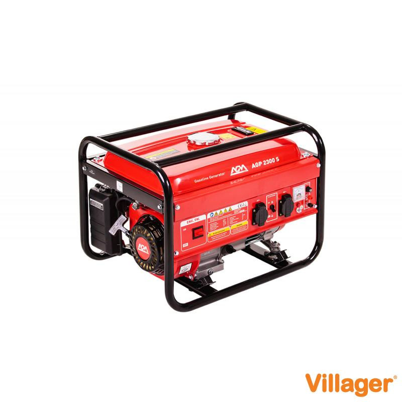motor electric 2.2 kw Generator de curent pe benzina VILLAGER AGM AGP 2300S 062748, 2.2 kW, 196 cmc, 9.1 A