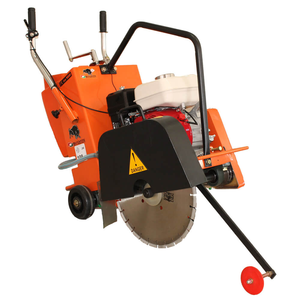 yu gi oh! gx Masina de taiat beton Bisonte MTA 400-H, motor Honda GX200, benzina 5,8 cp, disc 400 mm