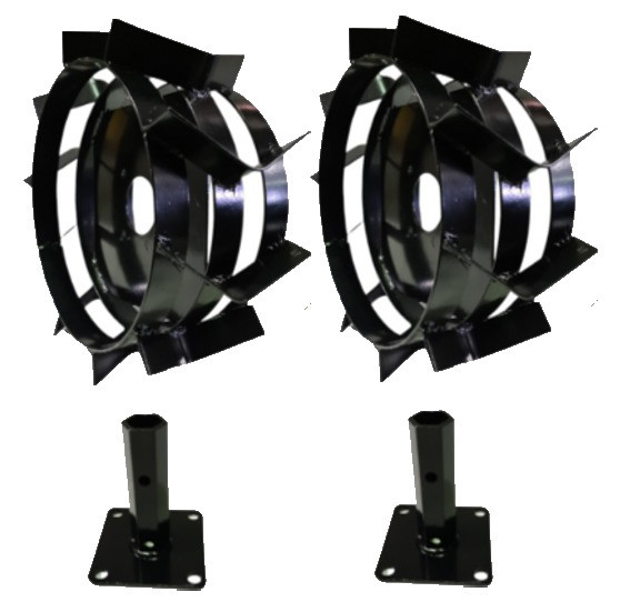 șipci metalice pentru gard SET ROTI METALICE 400X8 (MANICOT 32MM)