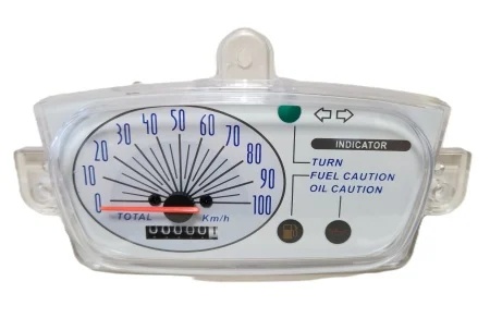 mașina cu cheie în bord Bord kilometraj scuter Yamaha Ovetto Neos 50 (1997-2000)