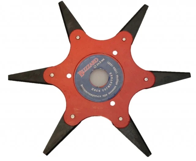 cutite abric 300 mm Mosor motocoasa cu 6 cutite