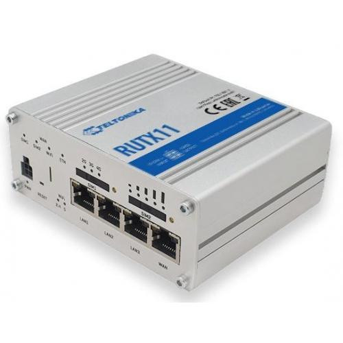 Router Profesional industrial wifi 4G dual sim GPS BT LE TELTONIKA RUTX11