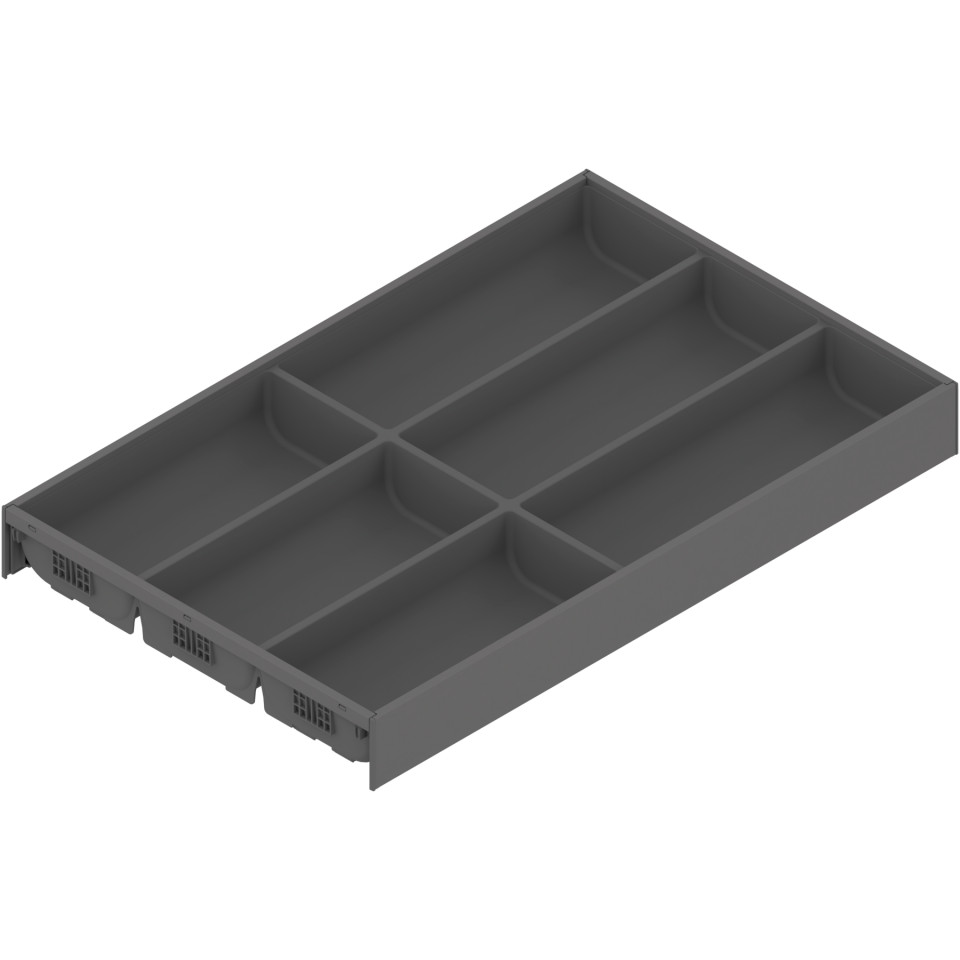 AMBIA-LINE LEGRABOX Organizator pt tacamuri L=500mm, l=300, gri-orion mat