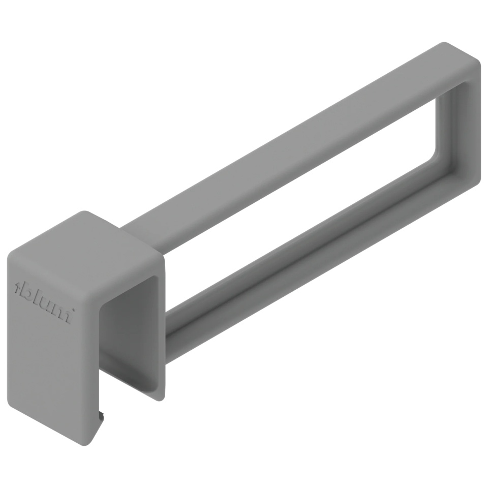 AMBIA-LINE Separator longitudinal pt traversa, pt MERIVOBOX, gri indiu mat