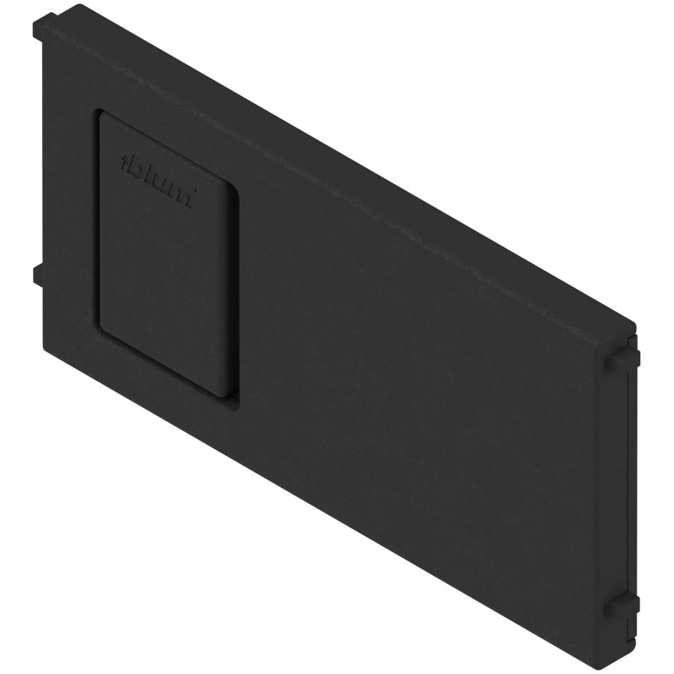 AMBIA-LINE Separator transversal pt LEGRABOX/MERIVOBOX Extragere cu front inalt (ZC7SXXXRS1), Plastic, negru-carbon mat