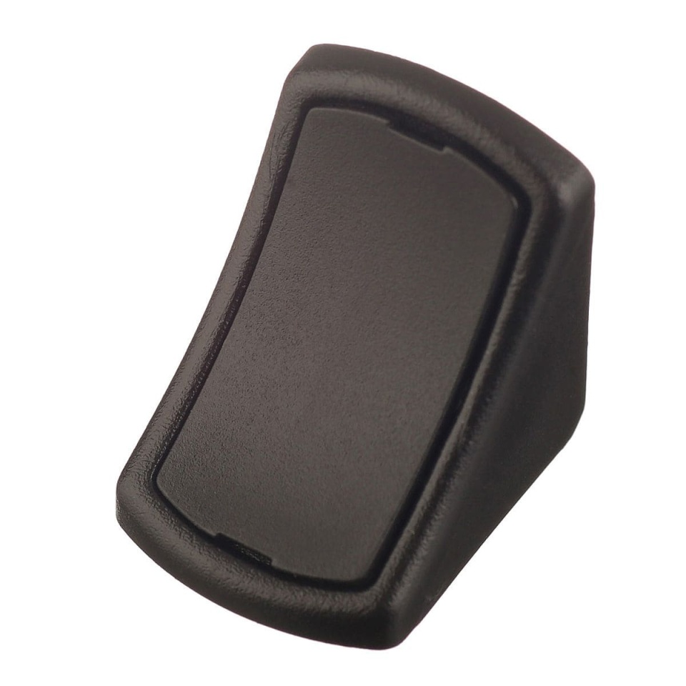 Coltar plastic simplu, negru