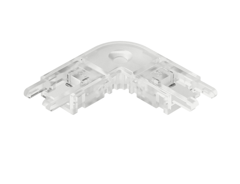 Conector de colt pentru bandă LED monocrom Hafele Loox5, lațime 8 mm