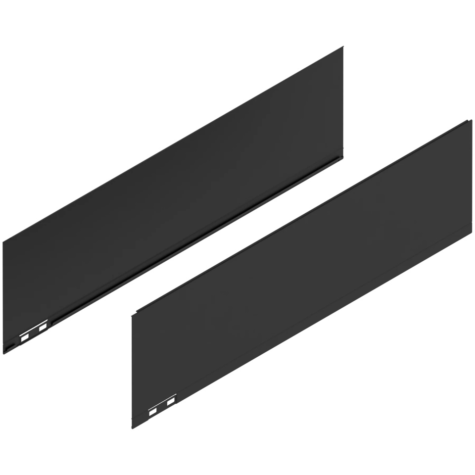 Element decorativ dr+stg LEGRABOX C (177 mm) L=600mm negru-carbon mat