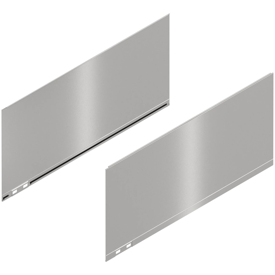 Element decorativ dr+stg LEGRABOX F (241 mm) L=500mm inox periat-lacuit