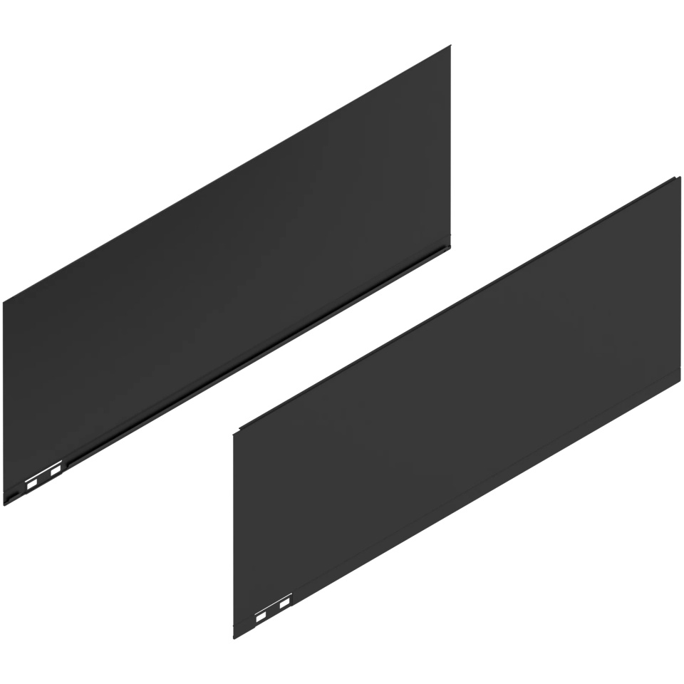 Element decorativ dr+stg LEGRABOX F (241 mm) L=600mm negru-carbon mat