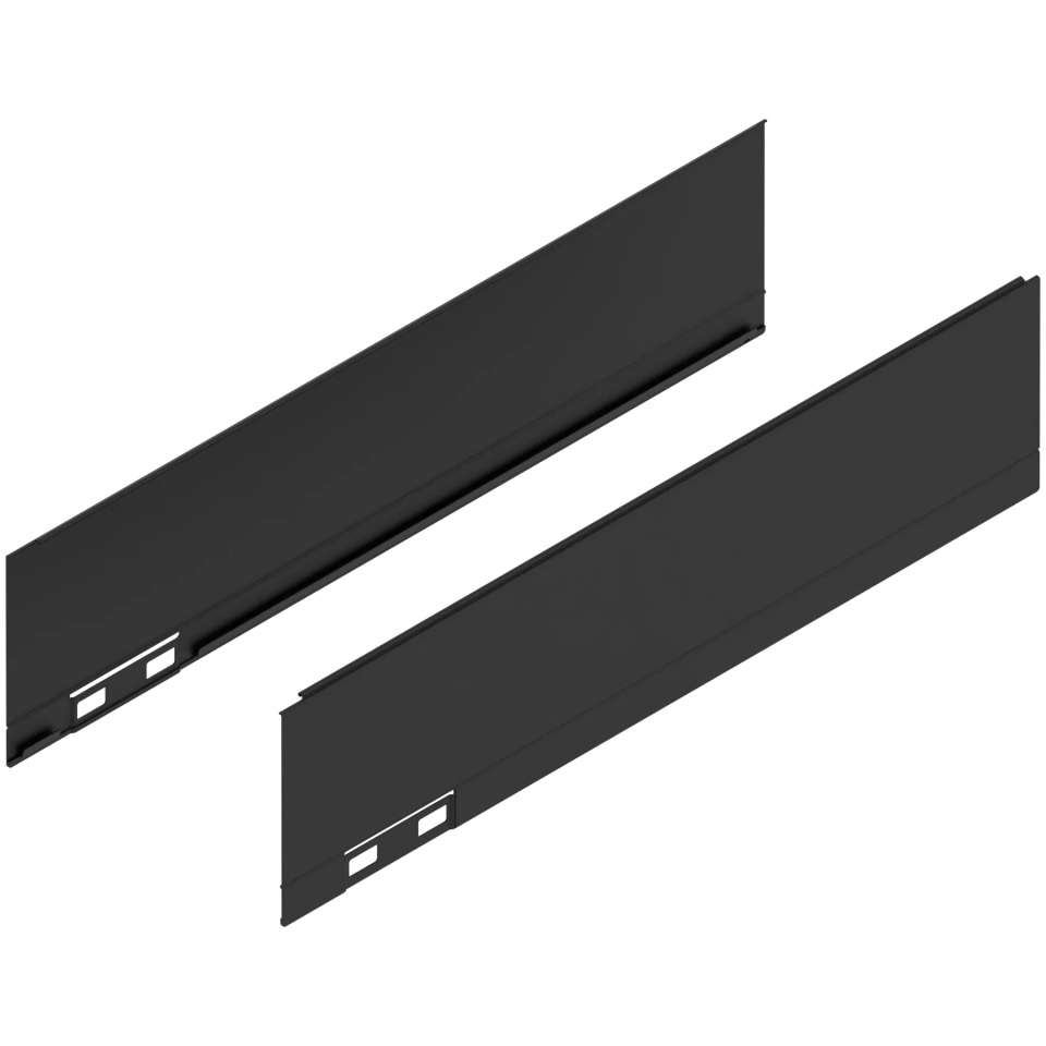 Element decorativ dr+stg LEGRABOX M (90.5 mm) L=350mm negru-carbon mat
