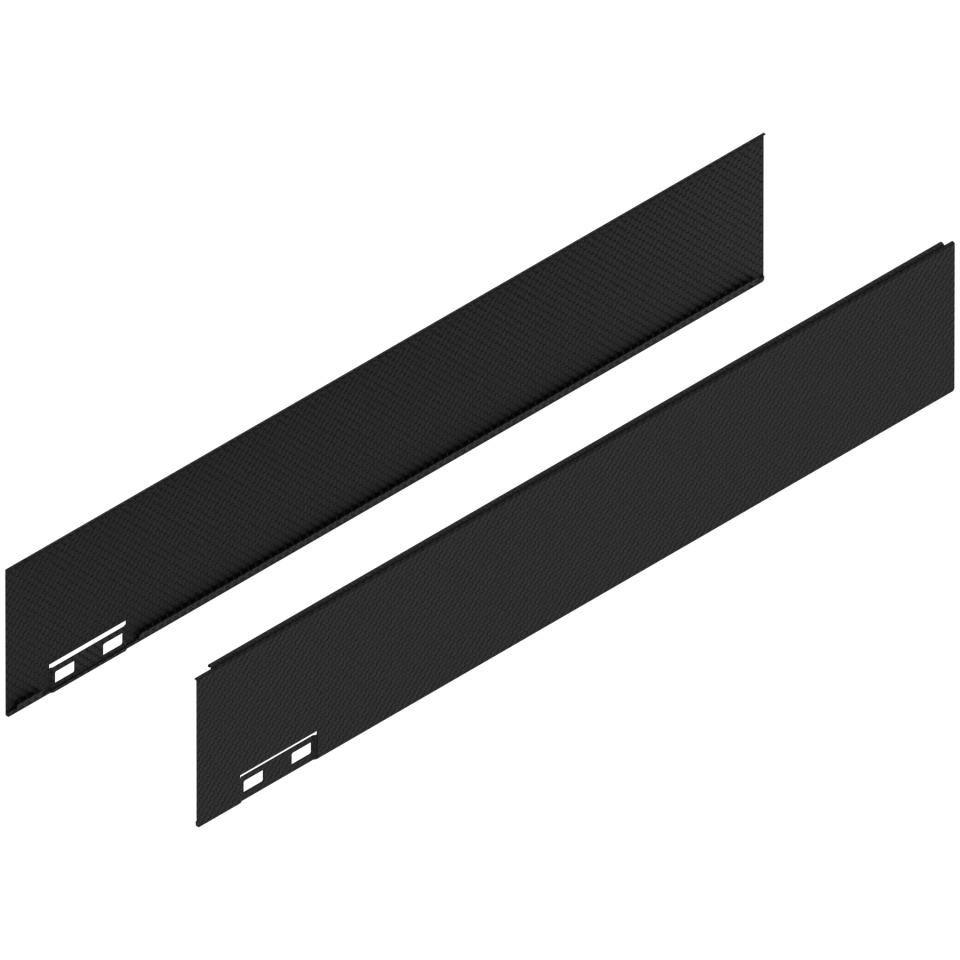 Element decorativ dr+stg LEGRABOX M (90.5 mm) L=500mm negru carbon cu aspect carbon