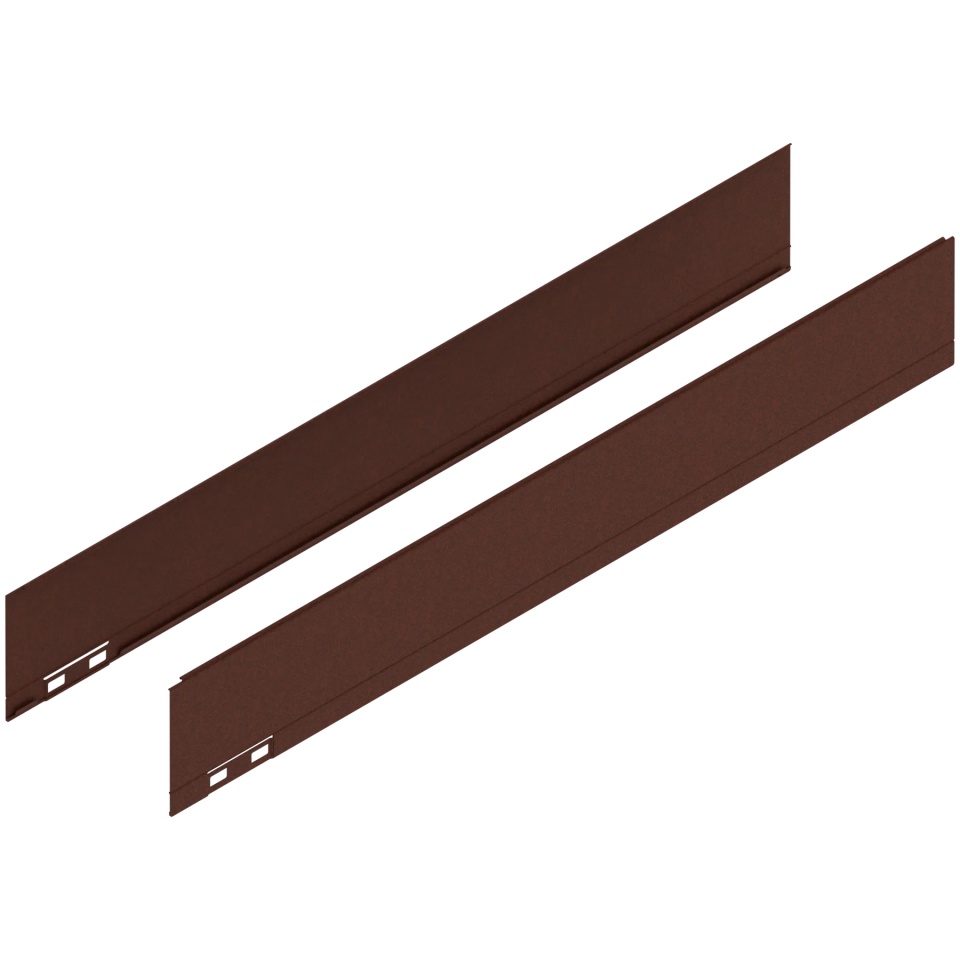 Element decorativ dr+stg LEGRABOX M (90.5 mm) L=600mm noble rust