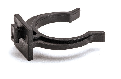 Element fixare plinta PVC la picior AXILO 48, plastic negru