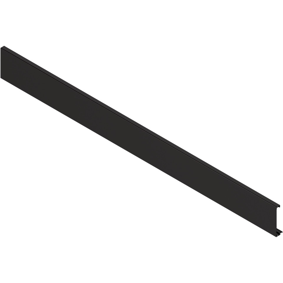 Front din Al,pt sertar interior TANDEMBOX KB=1200, negru terra mat Alpt