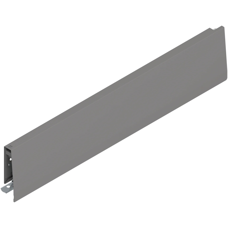 Laterala sertar MERIVOBOX M 450mm, dreapta gri indiu mat, (91mm)