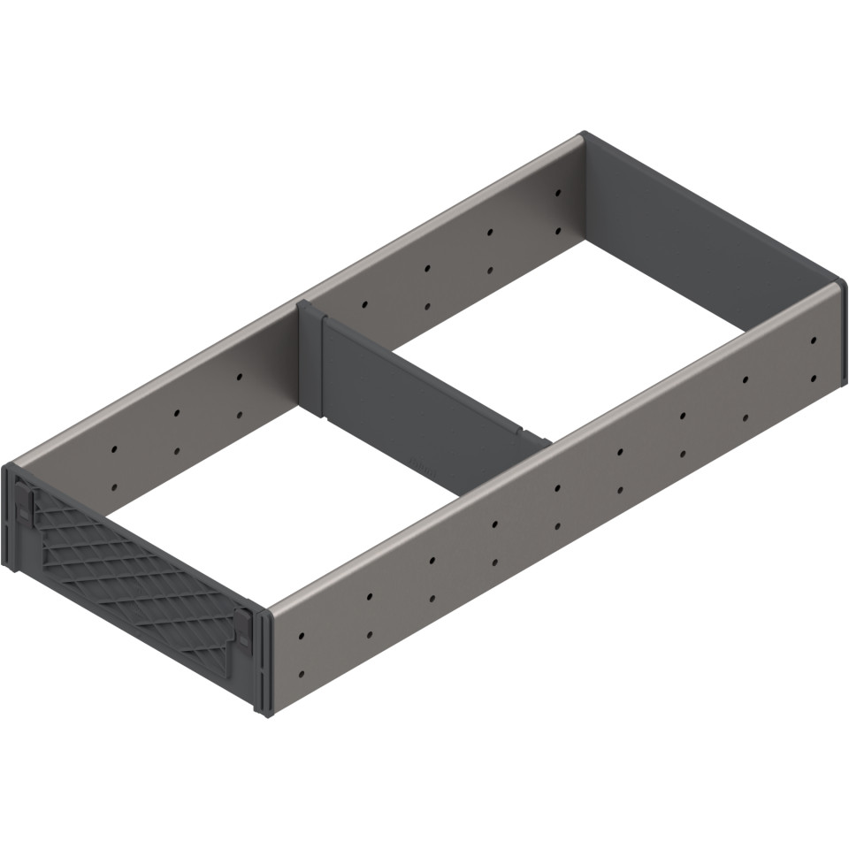 ORGA-LINE pt tandembox 450mm, latime 194mm, inox-periat/gri inchis ZSI.4502FI2NORGA-FE V1