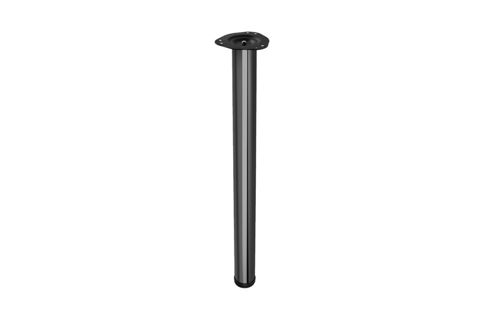 Picior masa H= 710/60mm negru-GTV