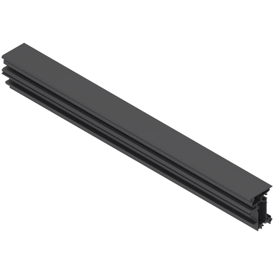 REVEGO duo - Prelungitor sina pentru mecanism de glisare, lungime 800 mm, negru E6/C35