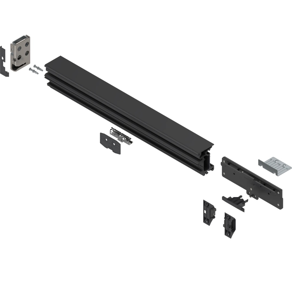 REVEGO duo - Set de montare, pentru o usa individuala si usi duble combinate, pentru latime interioara de corp in aplicatie Usa individuala: 700 mm,
