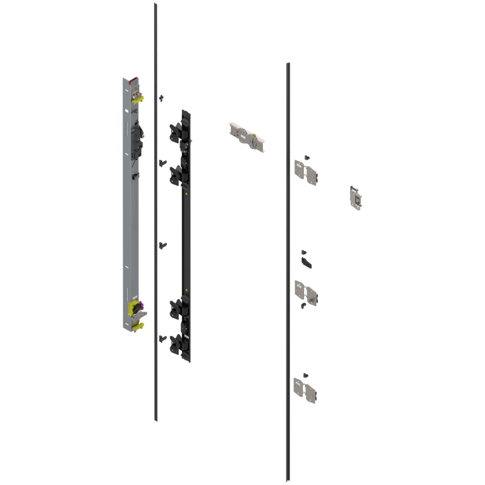 REVEGO duo - Suport balama set, pentru Inaltime pocket 1507–1656 mm, stanga