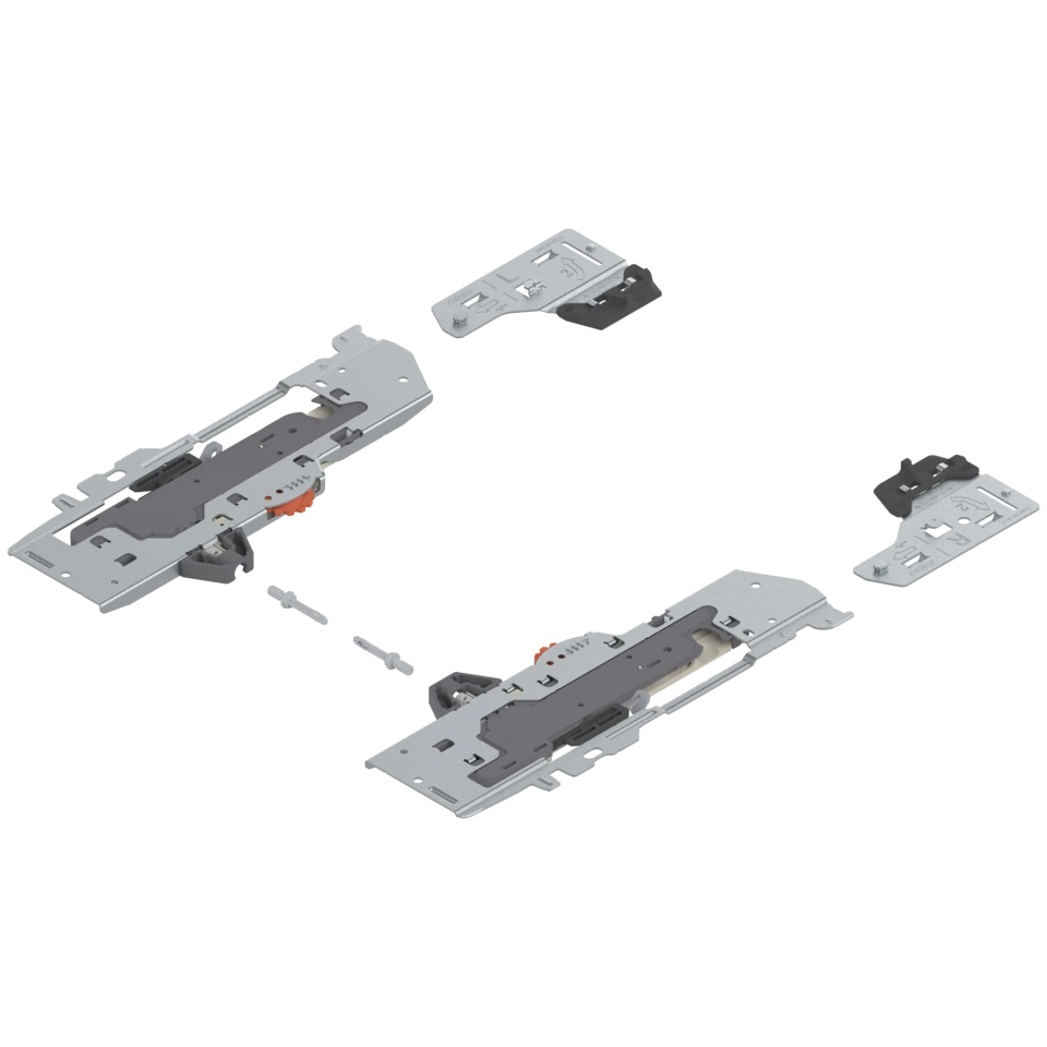 Set TIP-ON Blumotion pt TANDEMBOX tip S0, NL=270-300 dr/stg 0-10kg, alb