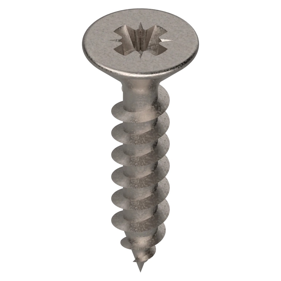 Surub pt lemn cap inecat 3,50x13,1mm Nichelat