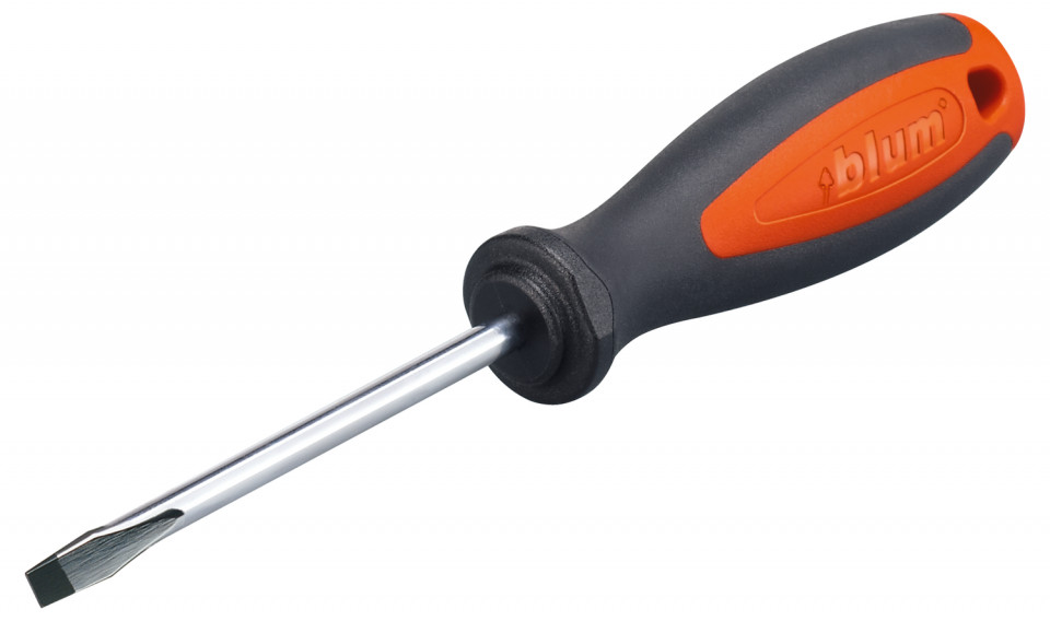 Surubelnita slit 1,0x5,5 mm, maner orange imprimat Blum SR-DREH.SCHL 1,0 BLUM OR