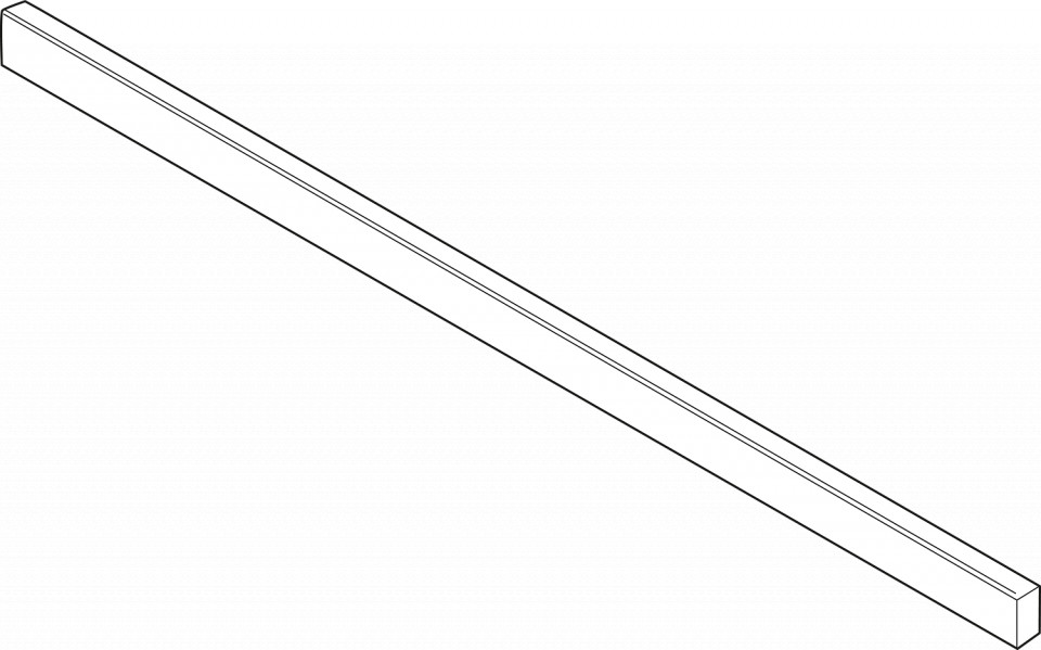 Poze Traversa sertar, aluminiu, alb L=1200 ZR7.1080U feroshop.ro