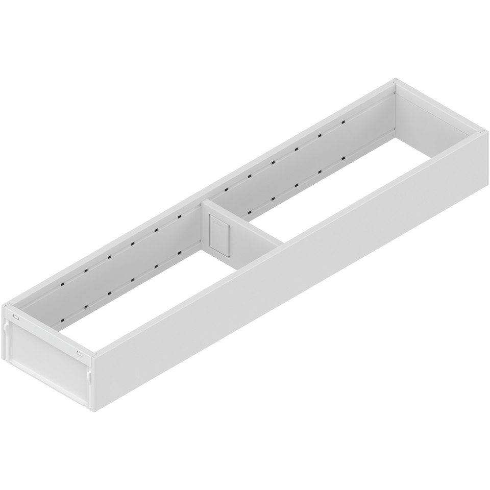 AMBIA-LINE LEGRABOX Rama 100mm NL=450mm alb-mătase mat