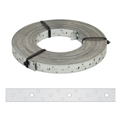 Banda perforata in role - 20x1,0 mm ZA -10m/rola