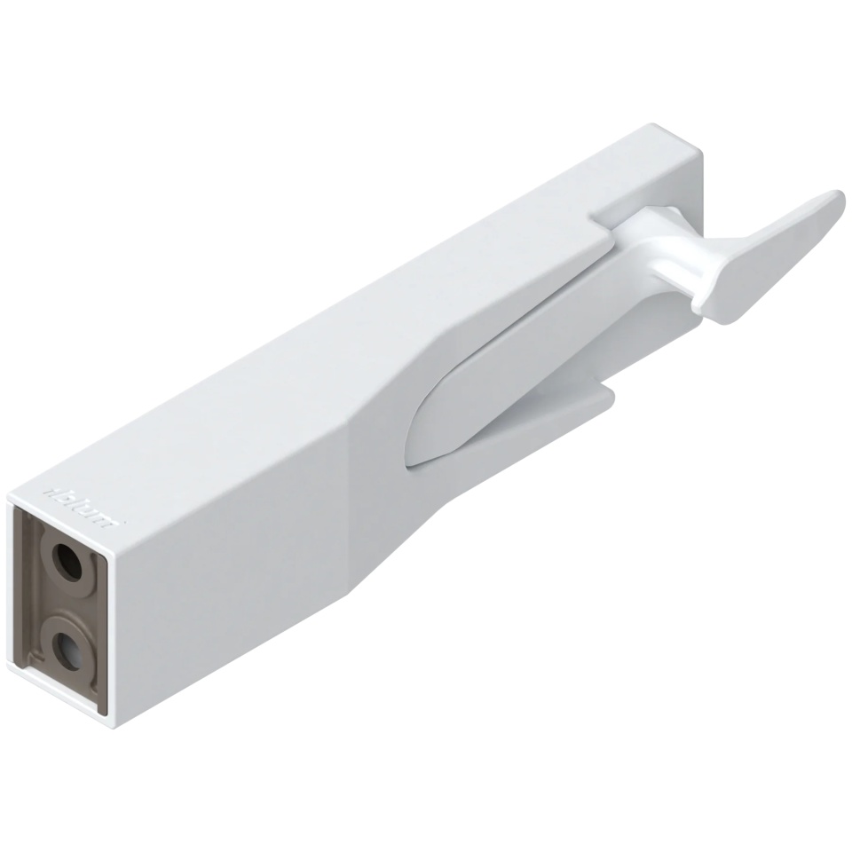 CABLOXX Casetă de închidere, set (Casetă de închidere, piesă frontală, clapetă de acoperire), alb-mătase mat
