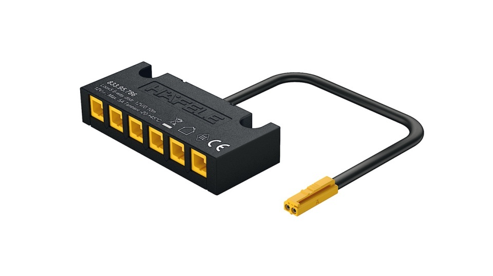 Distribuitor Loox5 cu 6 iesiri conectare directa, fara functie intrerupator
