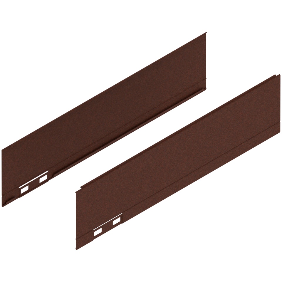 Element decorativ dr+stg LEGRABOX M (90.5 mm) L=350mm noble rust