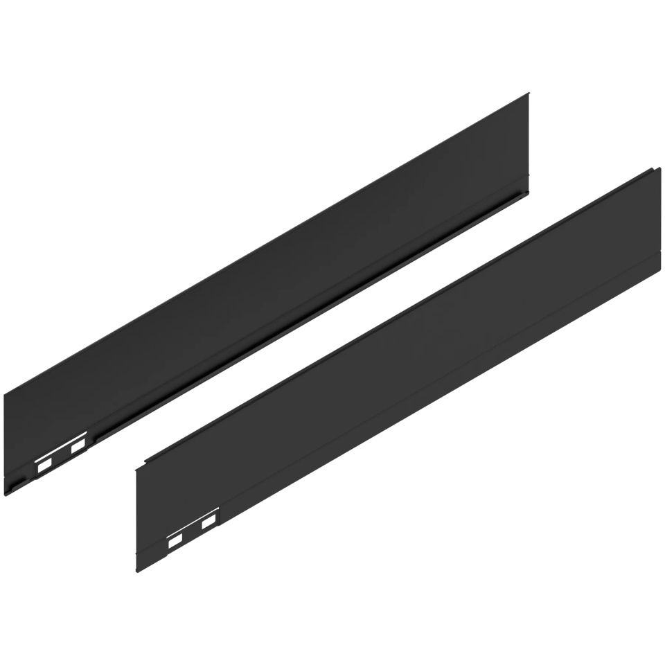 Element decorativ dr+stg LEGRABOX M (90.5 mm) L=500mm negru-carbon mat