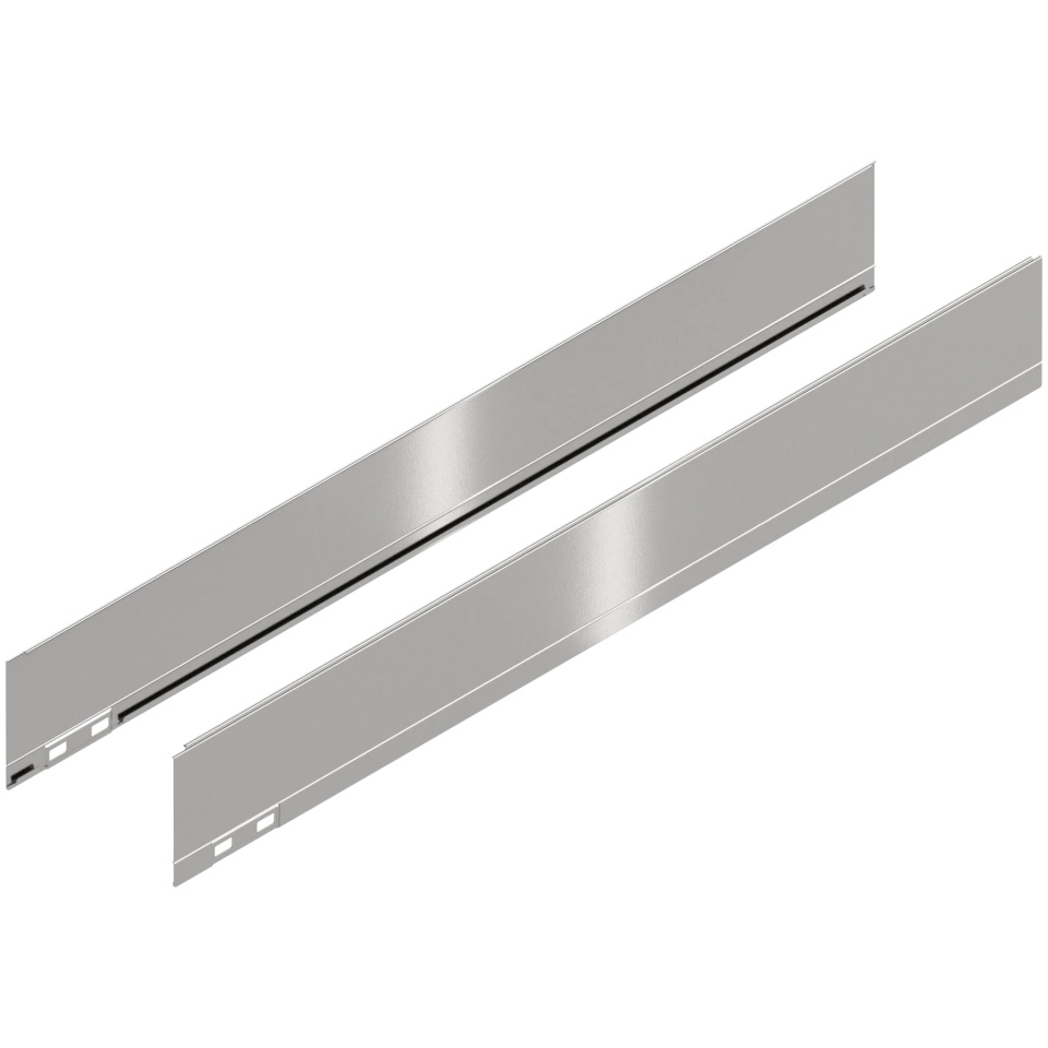 Element decorativ dr+stg LEGRABOX M (90.5 mm) L=650mm inox periat-lacuit