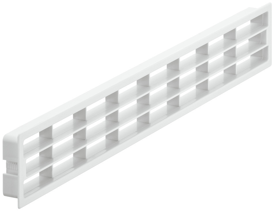 Grila aerisire plastic 458 x 65 mm - alb 571.77.705