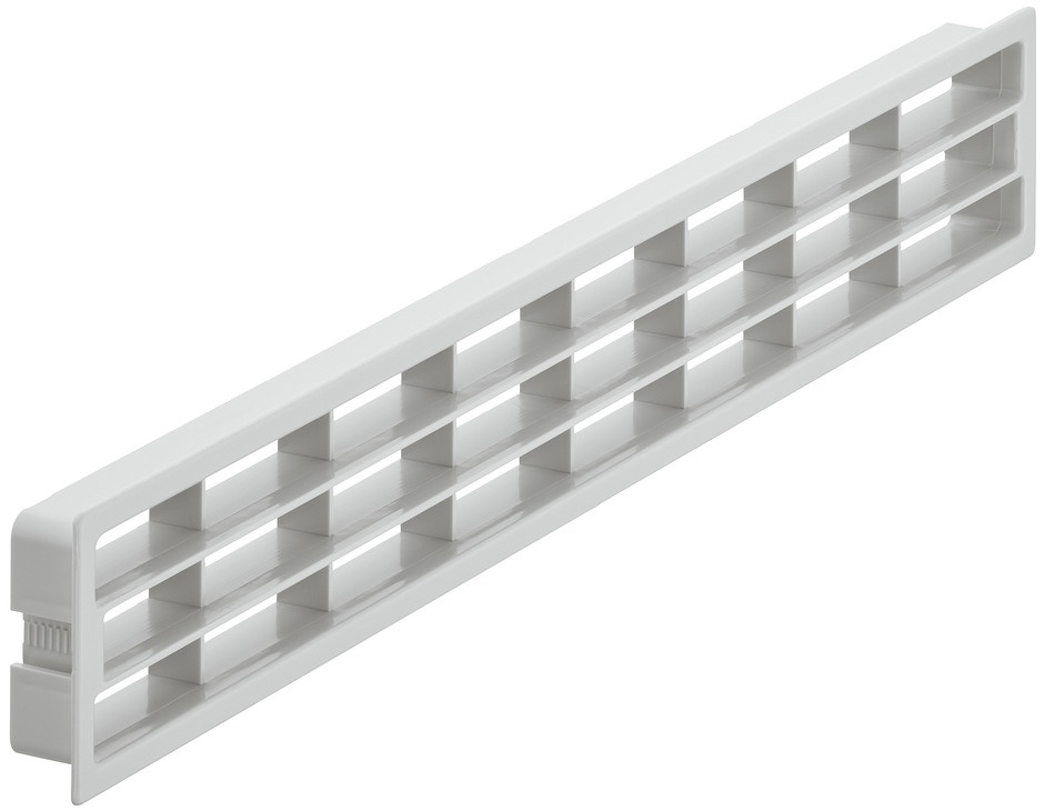 Grila aerisire plastic 458 x 65 mm - gri 571.77.500